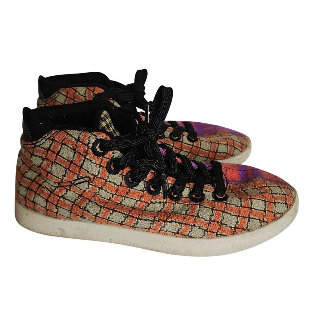 Allbirds Wool Piper Mids Limited Edition‎ Split Tartan Women's Size 7 Casual
